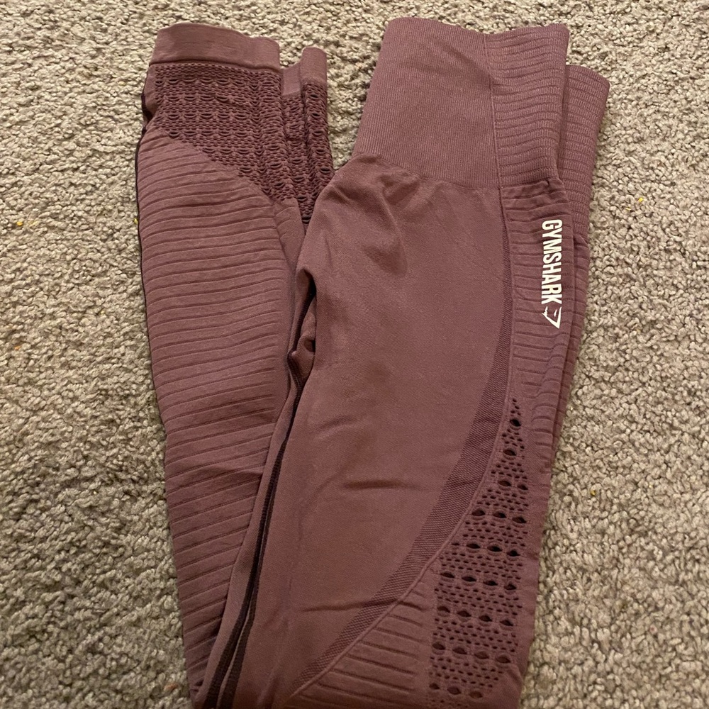 Purple Gymshark leggings